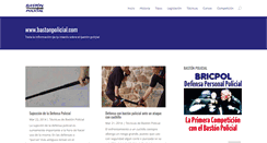 Desktop Screenshot of bastonpolicial.com